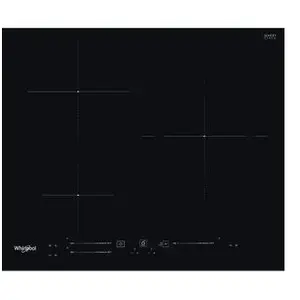 Whirlpool table de cuisson induction 60cm 3 feux 7200w noir - WSS6360BF pas cher