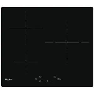 Table induction WHIRLPOOL WSQ8360NE 60cm 3 Foyers Noir pas cher