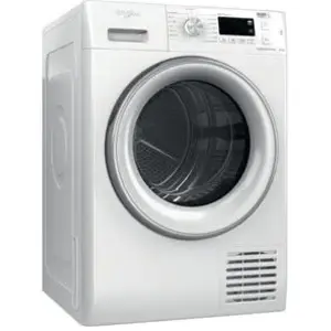 Sèche-linge à condensation 8kg WHIRLPOOL 59.5cm, FFTM118X2WSYFR TUVendu parcarrefour