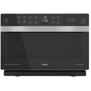 Four micro-ondes combiné WHIRLPOOL MWSC833SB Combi Crisp pas cher
