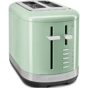 Kitchenaid - grille-pains 2 fentes 980w pistache  5kmt2109ept - 5KMT2109EPT pas cher