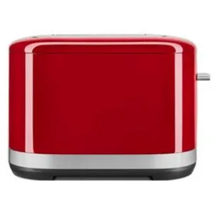 Kitchenaid - grille-pains 2 fentes 980w rouge  5kmt2109eer - 5KMT2109EER pas cher