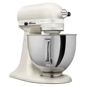 Robot pâtissier KitchenAid Artisan 5KSM125EPL 300 W Blanc Porcelaine pas cher