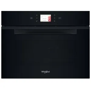 WHIRLPOOL - Four encastrable compact 3-en-1 vapeur micro-ondes noir - ... pas cher