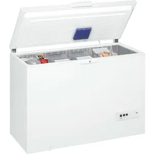 WHIRLPOOL - Congélateur coffre posable blanc - WHM4612 859991674440 pas cher