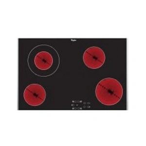 Whirlpool Plaque de cuisson vitrocéramique 77 cm AKT8330LX pas cher