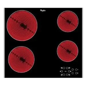Whirlpool Whirlpool AKT 8090 LX Vitrocéramique Noir - 4 foyers pas cher