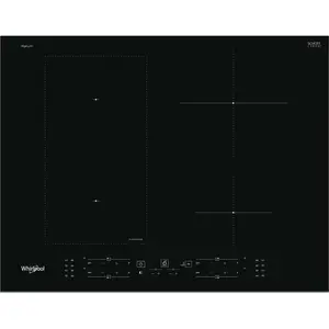 Comparateur de prix : Whirlpool table de cuisson à induction 65cm 4 feux 7200w noir - wlb4265bfixl