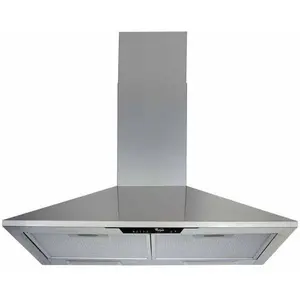 Cooker hood chimney akr 685/1 ix 386 m3/h 598mm inox - Whirlpool pas cher