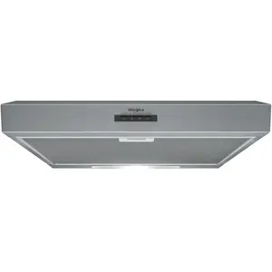 Whirlpool AKR 934/1 IX hotte 384 m³/h Monté au mur Acier inoxydable C pas cher