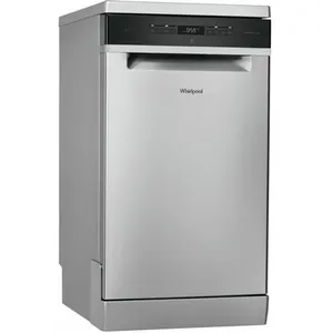 Whirlpool Lave-Vaisselle WSFO 3T223 PC X 43dB Option Multizone Power Clean Pro 7 Programmes Inox Noir pas cher