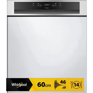 Comparateur de prix : Whirlpool lave-vaisselle 60cm 14 couverts 46db intégrable avec bandeau - wbc3c26x