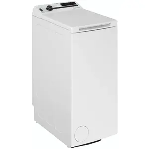 Lave-linge top 6.5kg 1200 tours/min blanc Whirlpool TDLRBX65242BSFR pas cher