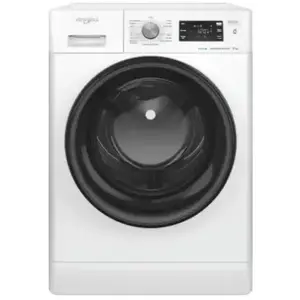 Lave-linge hublot 8kg 1200 tours/min blanc - FFB8258BVFR - WHIRLPOOL pas cher