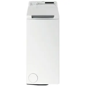 Whirlpool Lave-Linge Hublot TDLR 6240S IT 6kg Charge Supérieure Mousse 1200tr/min Blanc pas cher