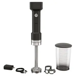 Comparateur de prix : KITCHENAID Mixeur plongeant sans fil avec batterie Noir Réglisse - 5KH...