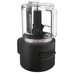 KITCHENAID Hachoir sans fil avec batterie Noir Réglisse - KitchenAid Go - 5KFCR531BM pas cher