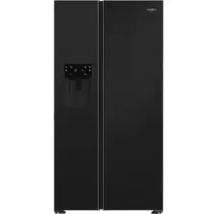 Comparateur de prix : WHIRLPOOL - Réfrigérateur américain inox noir Dual No Frost - WHG26574...
