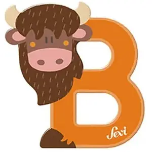 Comparateur de prix : Sevi animal lettre B 10 cm marron