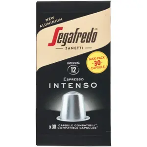 Capsules de café Segafredo Intenso pour machines Nespresso®, 30 unités. pas cher