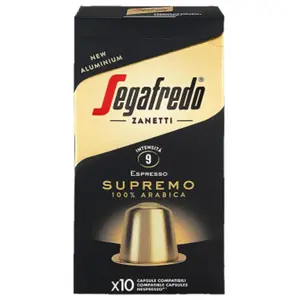 Non communiqué Segafredo Decaffeinato - Capsules en aluminium pas cher