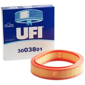 UFI Filters Filtre à air pour SKODA: Octavia, Felicia & VOLKSWAGEN: Golf, Polo, Lupo, Caddy, Vento & SEAT: Cordoba, Inca, Ibiza (Ref: 30.038.01) pas cher