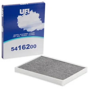 Comparateur de prix : UFI Filters Filtre d'habitacle pour FIAT: Punto, Doblo, Fiorino, Qubo & ALFA ROMEO: Mi.To & OPEL: Corsa, Adam, Combo (Ref: 54.162.00)