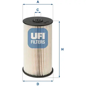 Filtre à carburant UFI 26.007.00 pas cher