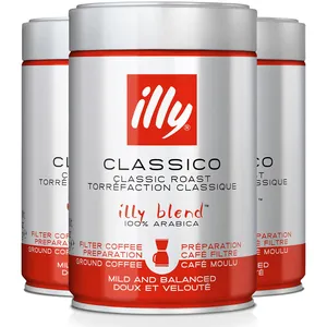Comparateur de prix : ILLY Café 100 % Arabica - Moulu pour filtre - 250 g