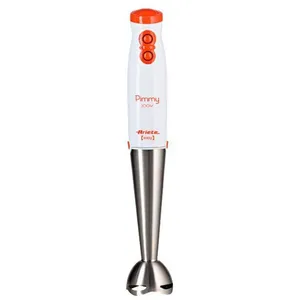 Comparateur de prix : Mixeur plongeur Ariete Pimmy - 200W - 2 vitesses - Blanc et métal