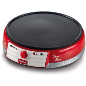 Comparateur de prix : Crêpière -Party Time Ariete (Groupe De'Longhi) - modèle 202 Rouge