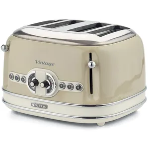 Comparateur de prix : Ariete Vintage 156 - Grille-pain - 4 tranche - 4 Emplacements - beige