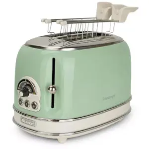 Comparateur de prix : Grille-pain vintage ARIETE 155/2 - 2 fentes - Thermostat 6 positions - Vert