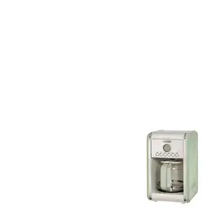 Comparateur de prix : Cafetière Vintage Verde 4-12 tasses Programmable 840-960 W 1342 Ariete