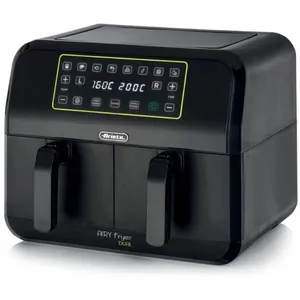 Comparateur de prix : 4623 Double 8 l 1700 w Friteuse sans huile Noir - Ariete