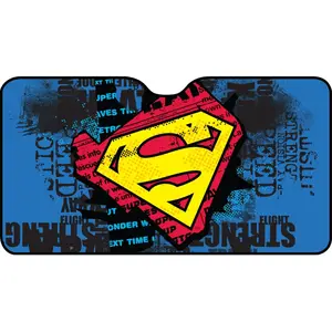 Comparateur de prix : Disney Pare-soleil Avant Logo Superman 130x70cm
