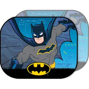 Comparateur de prix : Disney Pare-soleil Latéraux Batman 2pcs 44x35cm Avec Ventouse