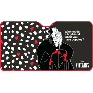 Disney 1 Pare-soleil De Pare-brise Cruel 130x70cm pas cher