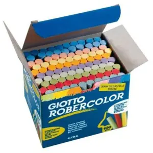 Iconn GIOTTO Robercolor - Boîte 100 craies de couleur assorties