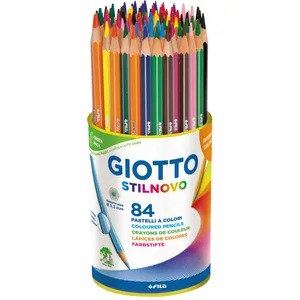 Omyacolor Pot de 84 crayons Stilnovo