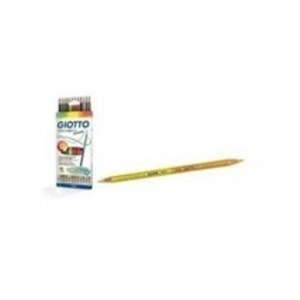OMYACOLOR Giotto - Stilnovo Bicolor - Étui de 12 crayons de