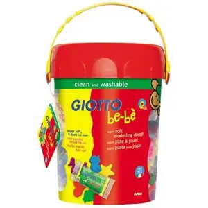 Seau de pâte à modeler Canson - Giotto bébé - 50 pièces