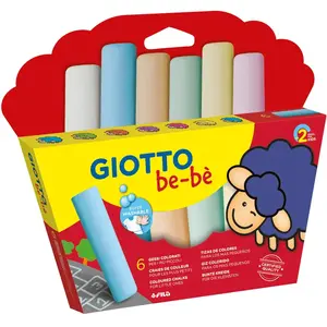 GIOTTO be-bè - Etui 6 maxi craies de trottoirVendu parfnac