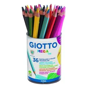 Giotto 936187 Trousse de 36 Crayons Multicolore pas cher