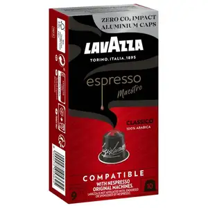 Comparateur de prix : Nespresso espresso maestro classico LAVAZZA la boite de 10 capsules