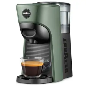 Comparateur de prix : Machine à café à capsules manuelle automatique lavazza lm 840 tiny eco 0,6 l vert sauge
