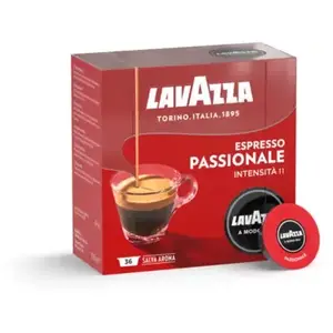 Comparateur de prix : Dosettes et café A Modo Mio LAVAZZA A MODO MIO APPASSIONATAMENTE x36
