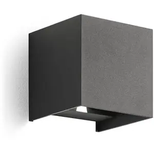 GEA LUCE GES Applique murale à 2 sources lumineuses, carrée, LED, GES861C, pas cher