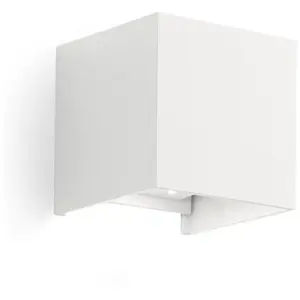 GEA LUCE GES Applique murale à 2 sources lumineuses, carrée, LED, GES860C, pas cher