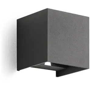 GEA LUCE GES Applique murale à 2 sources lumineuses, carrée, LED, GES866C, pas cher